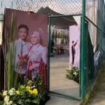 GRIB Jaya DPC Cikarang Apresiasi Kreativitas Warga yang Sulap Lapangan Tenis Menjadi Tempat Pernikahan