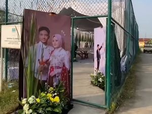 GRIB Jaya DPC Cikarang Apresiasi Kreativitas Warga yang Sulap Lapangan Tenis Menjadi Tempat Pernikahan